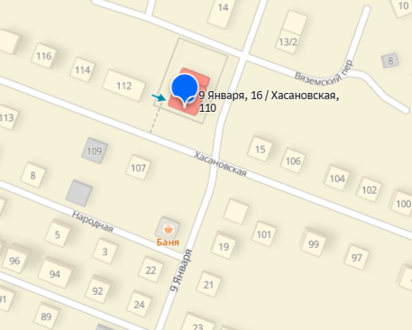 Карта расположения церкви